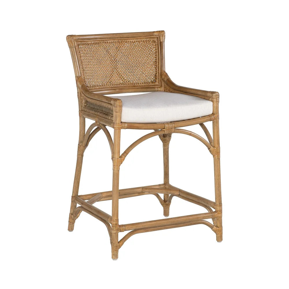 Java Counter Chair in Cream - TES