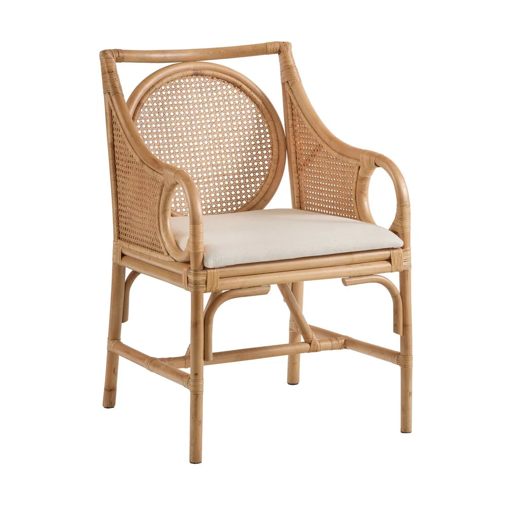 Dover Arm Chair in Natural - TES