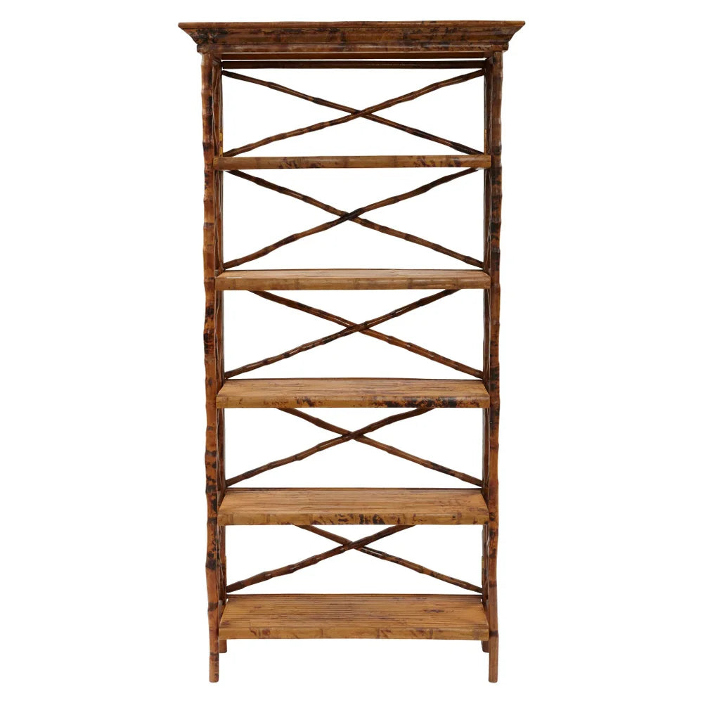 English Bookcase in Antique Tortoise - TES