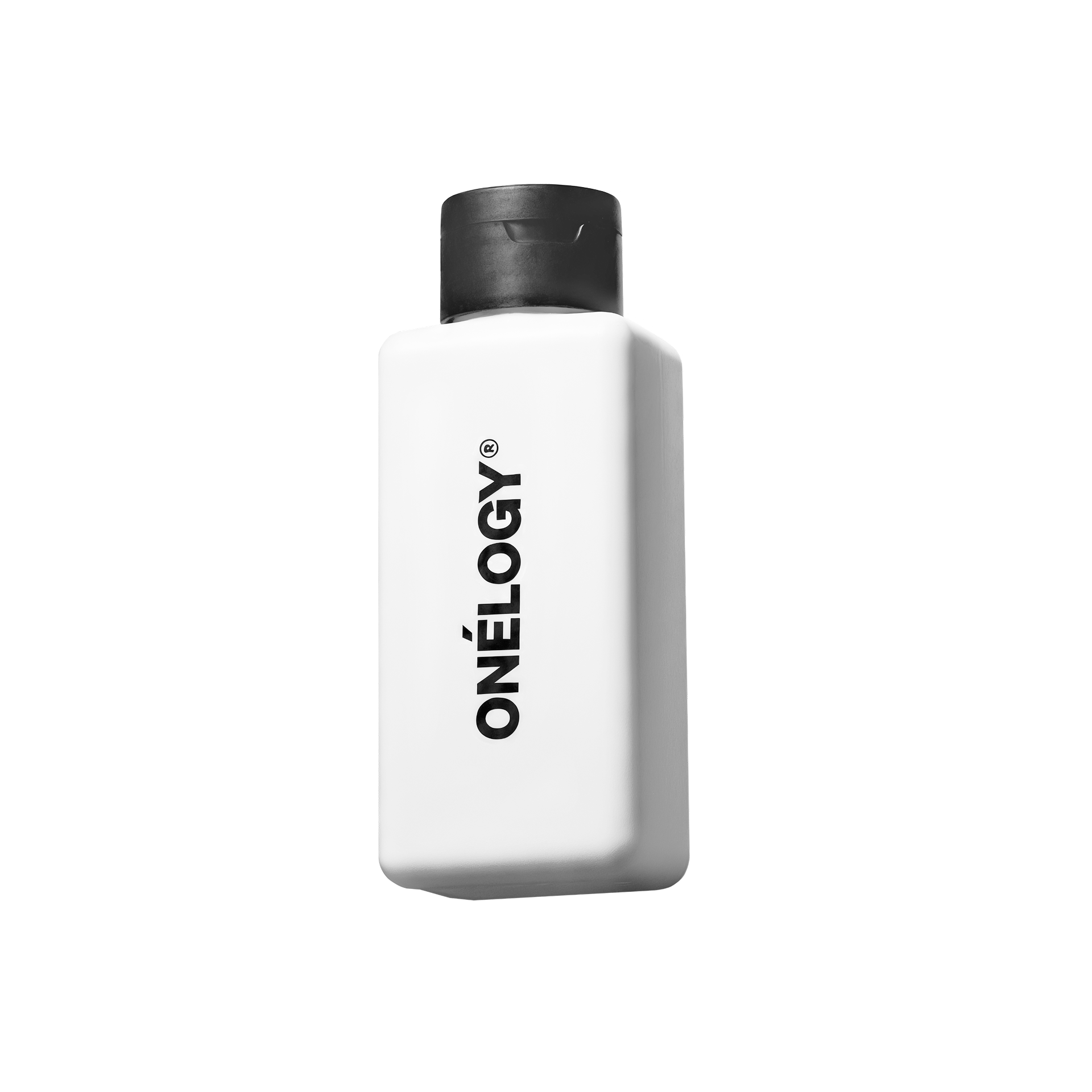 White container with black lid featuring 'ONélogy' branding on a white background
