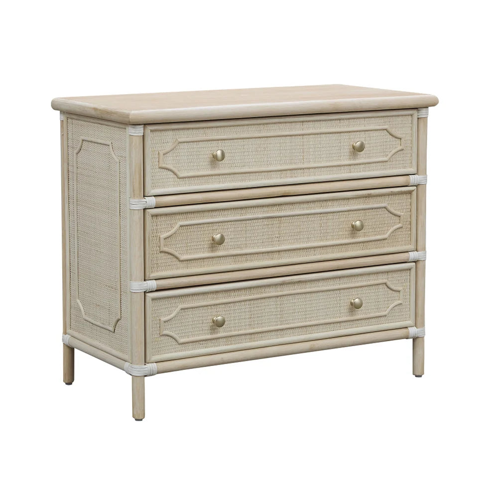 3 Drawer Chippendale Chest - TES
