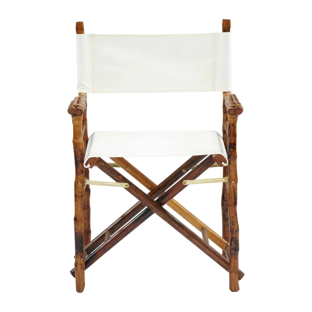 Folding Campaign Director Chair in Antique Tortoise, Set of 2 - TES