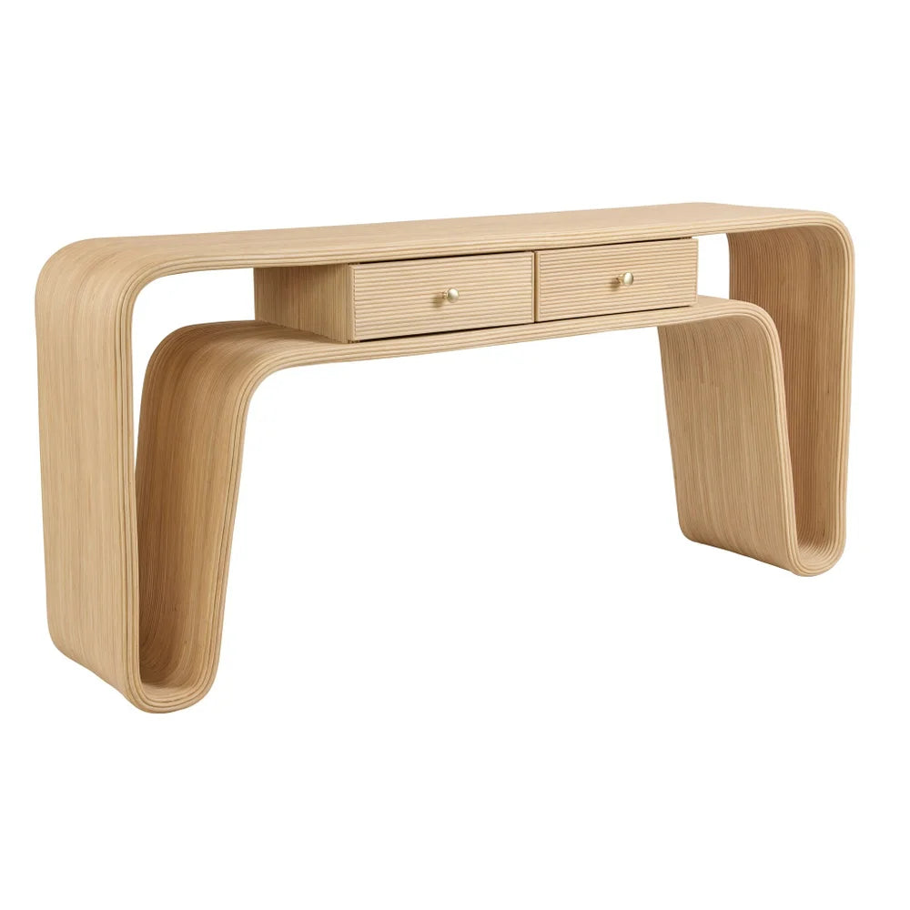 Cheryl Pencil Rattan Console - TES