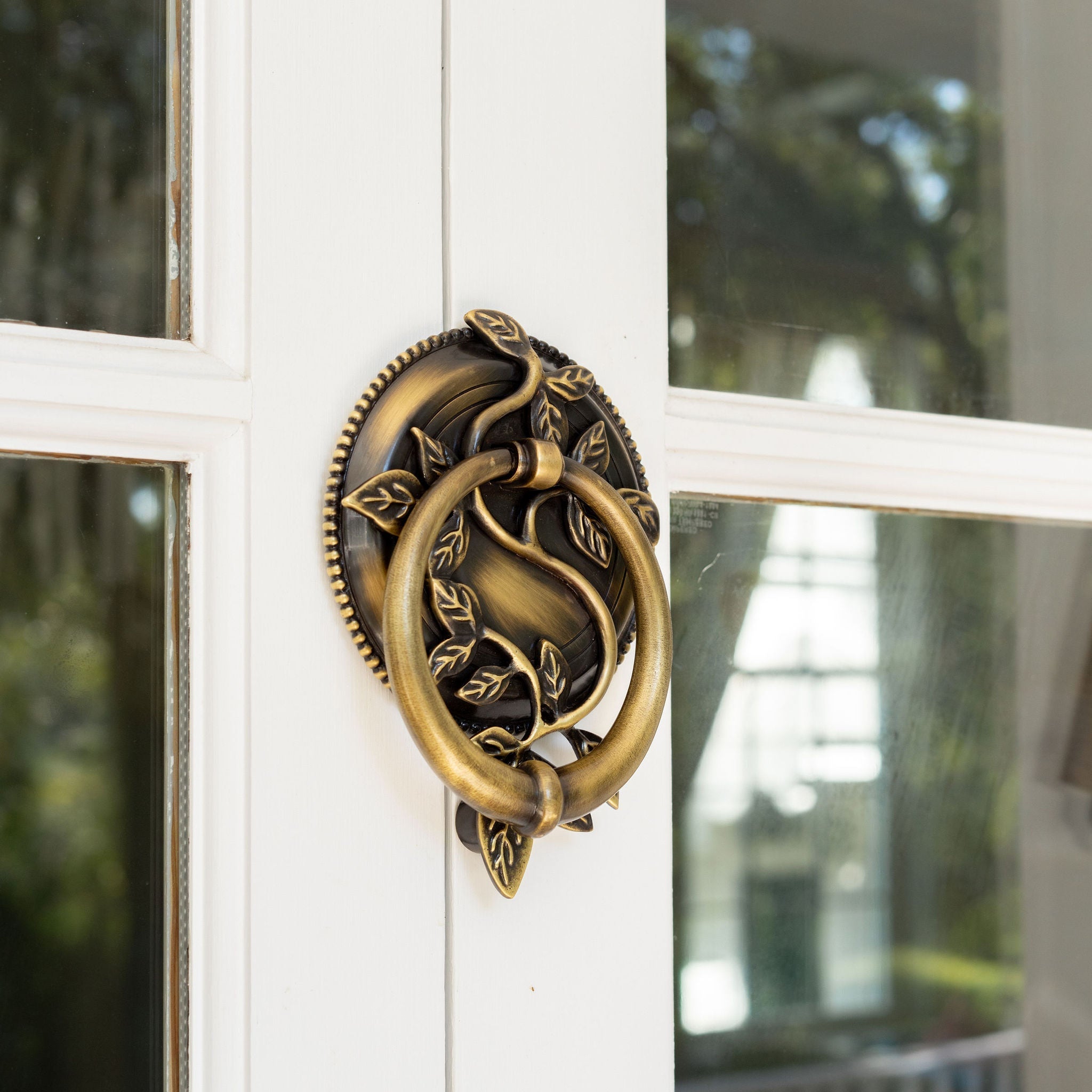 Vine Ring Door Knocker - Ten Easy Street