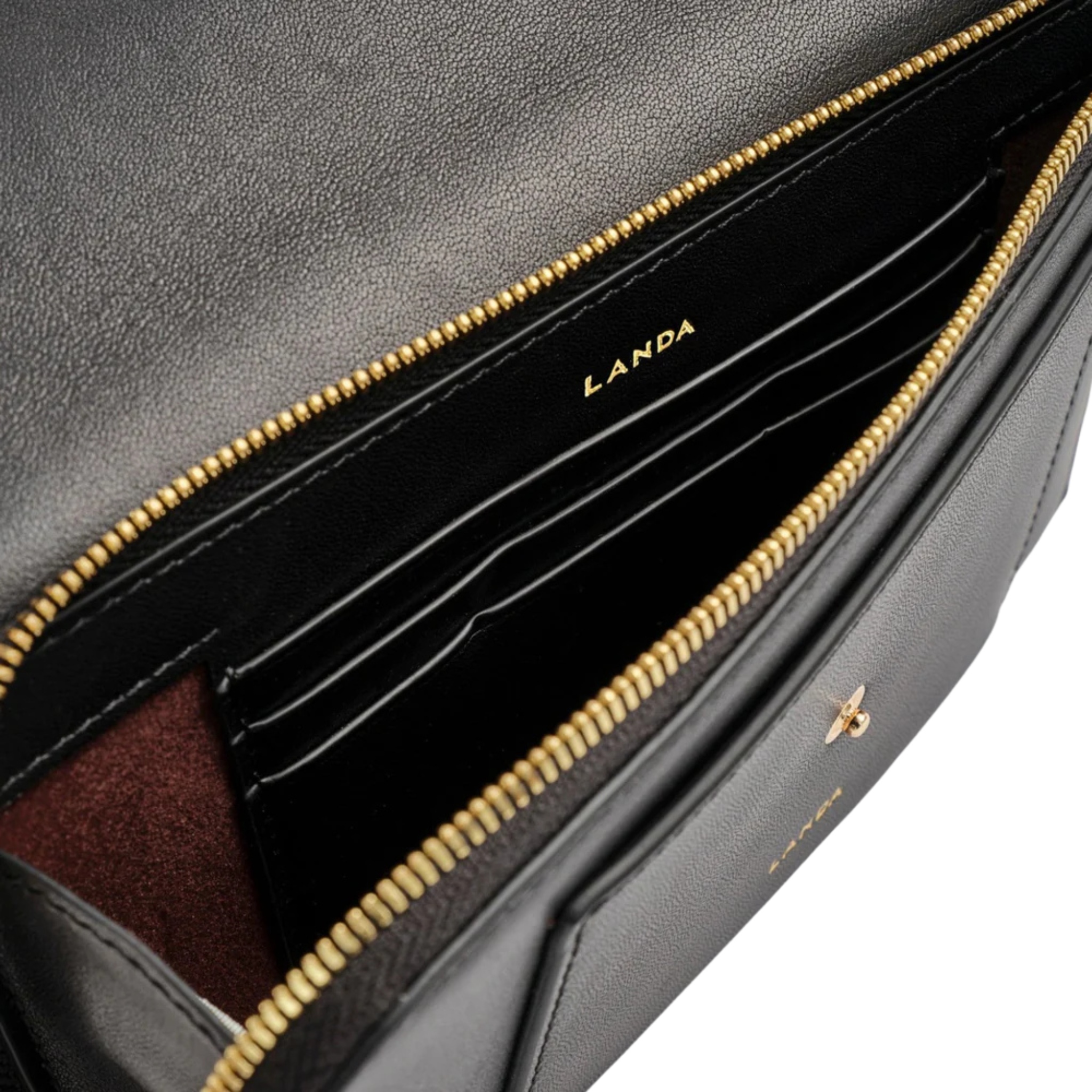 Aliso Structured Phone Bag in Black-LANDA-Ten Easy Street