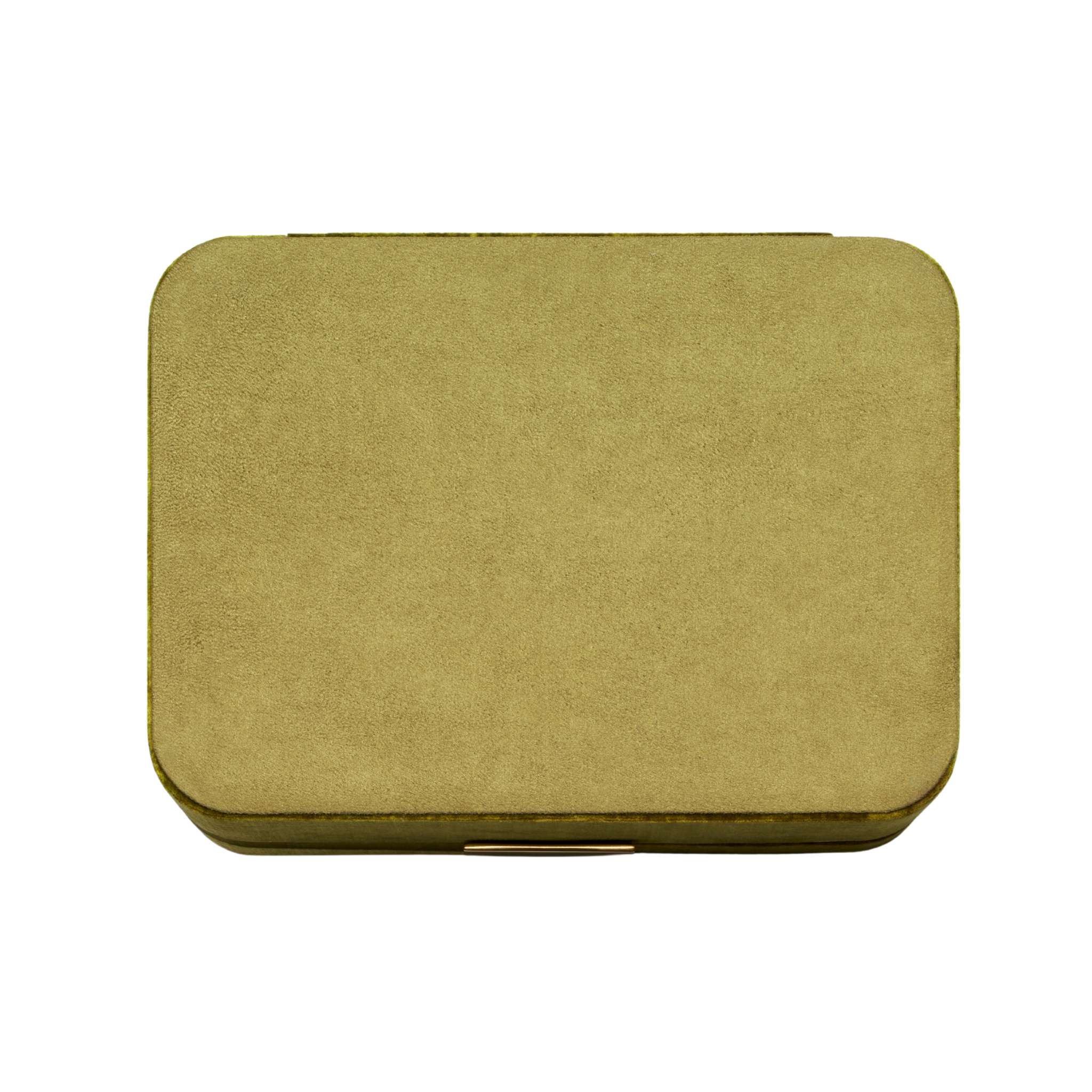 Beauvais Velvet Jewelry Box in Moss-Ten Easy Street