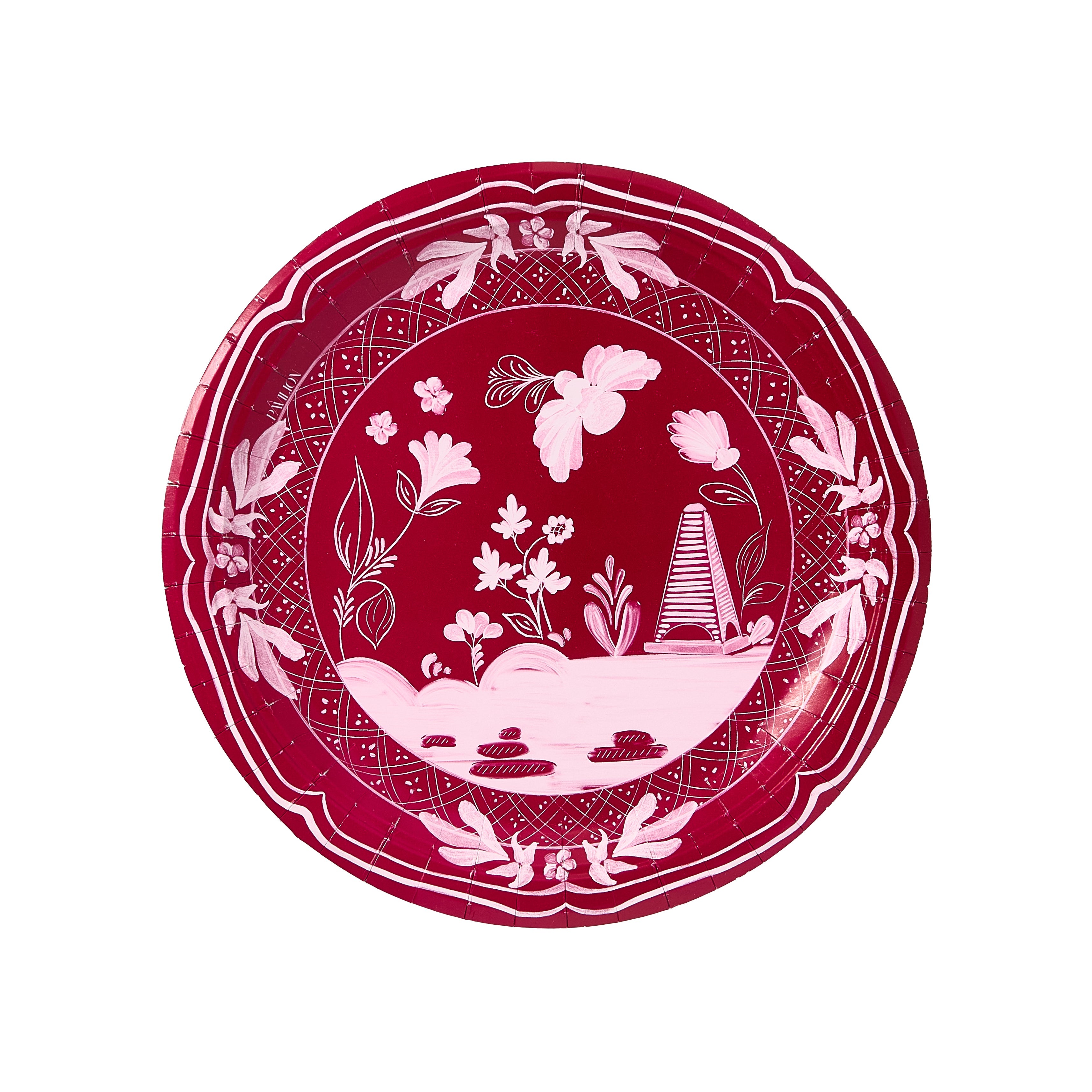 Berry Beachside Pavilion Dinner Plates - 8 pack-Ten Easy Street