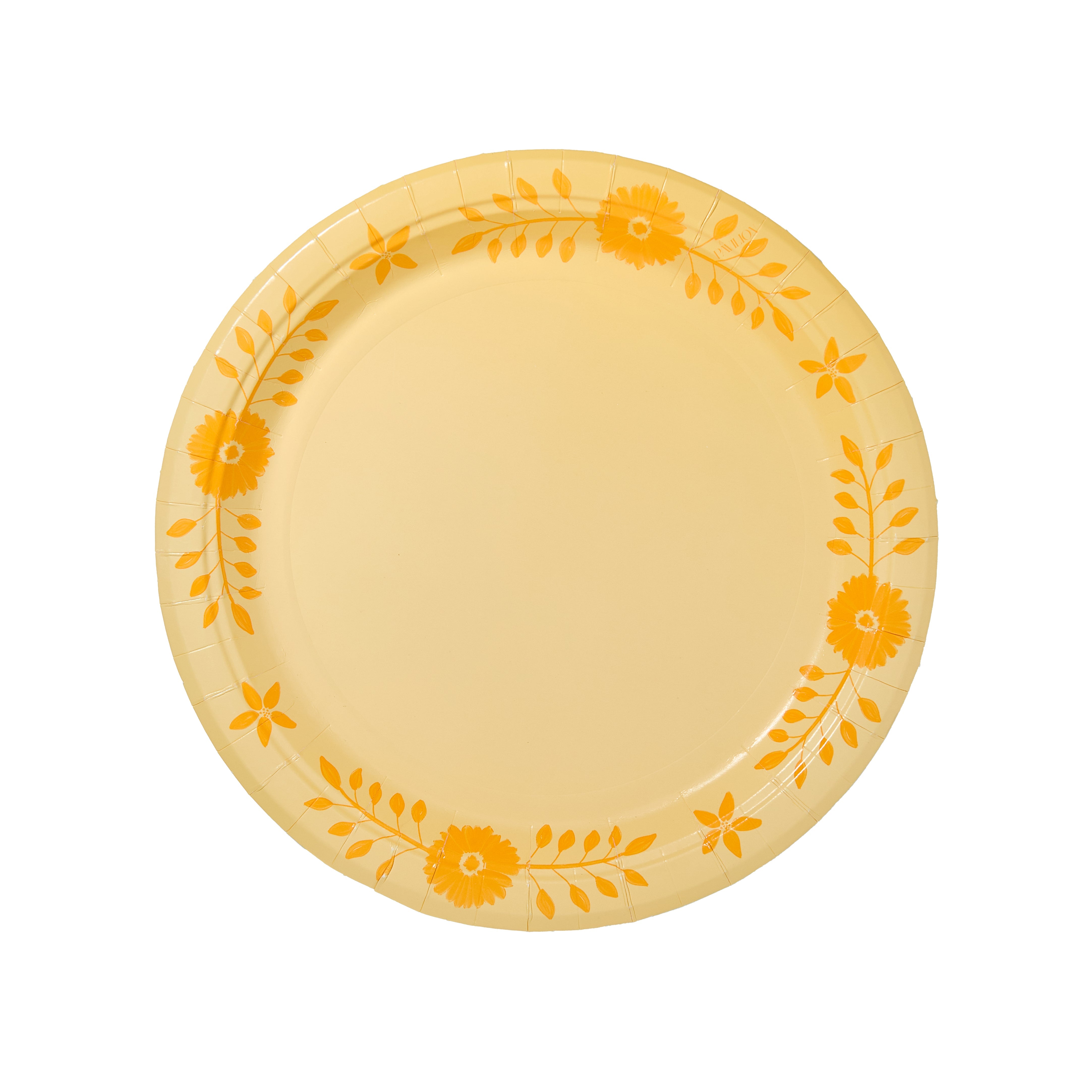 Butter and Golden Daisy Josephine Dinner Plates - 8 pack-Ten Easy Street