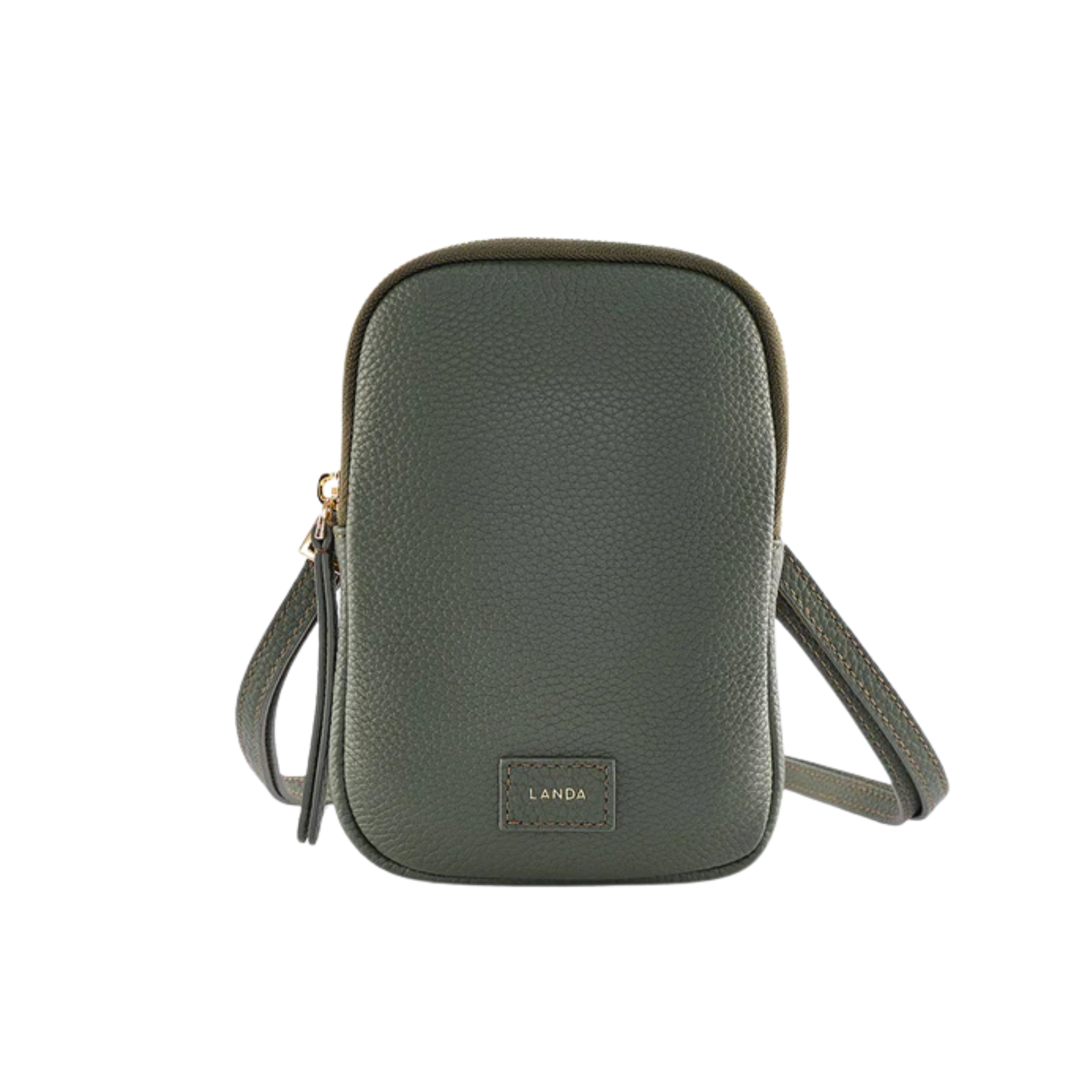 Cassia Phone Bag in Dark Green-LANDA-Ten Easy Street