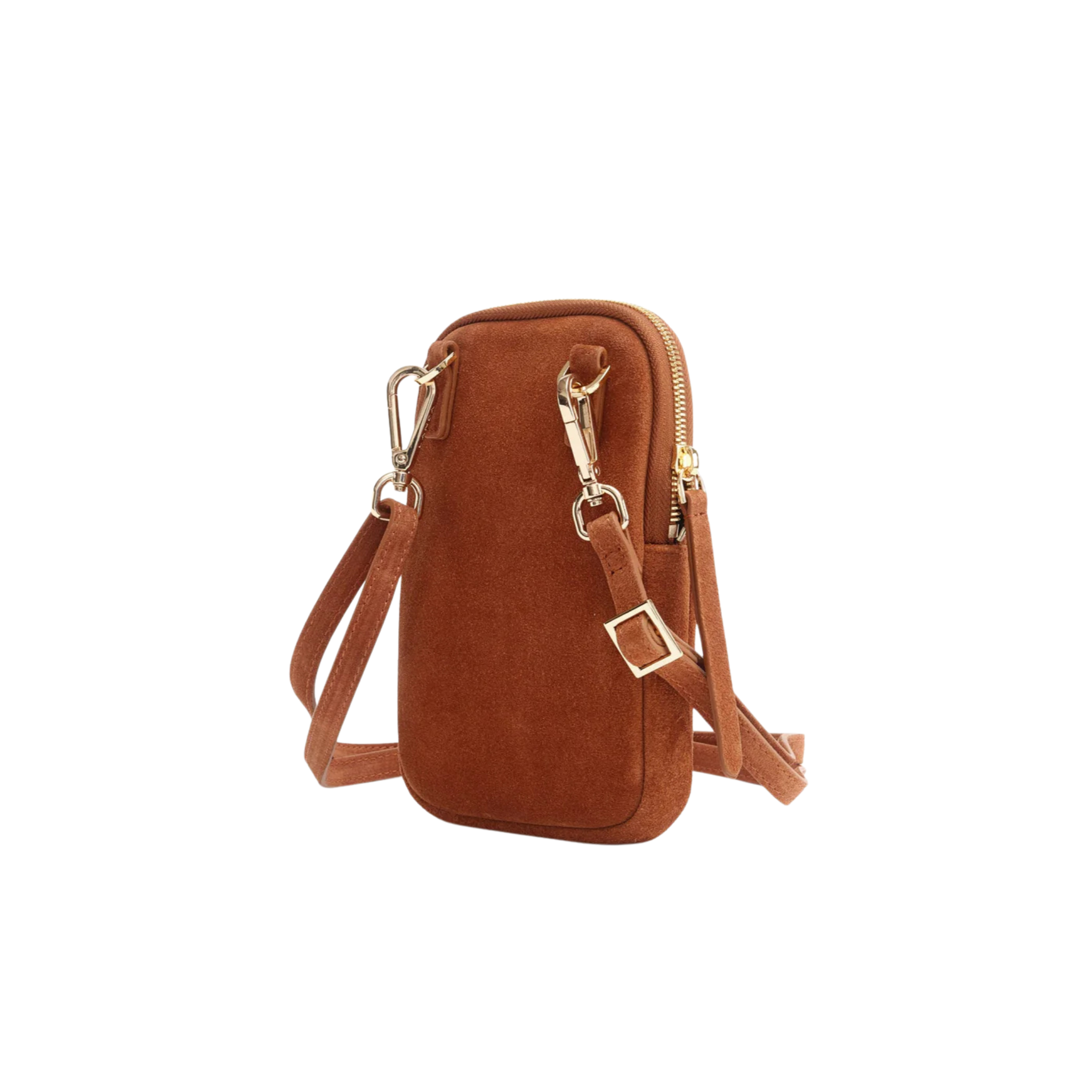 Cassia Phone Bag in Suede-LANDA-Ten Easy Street