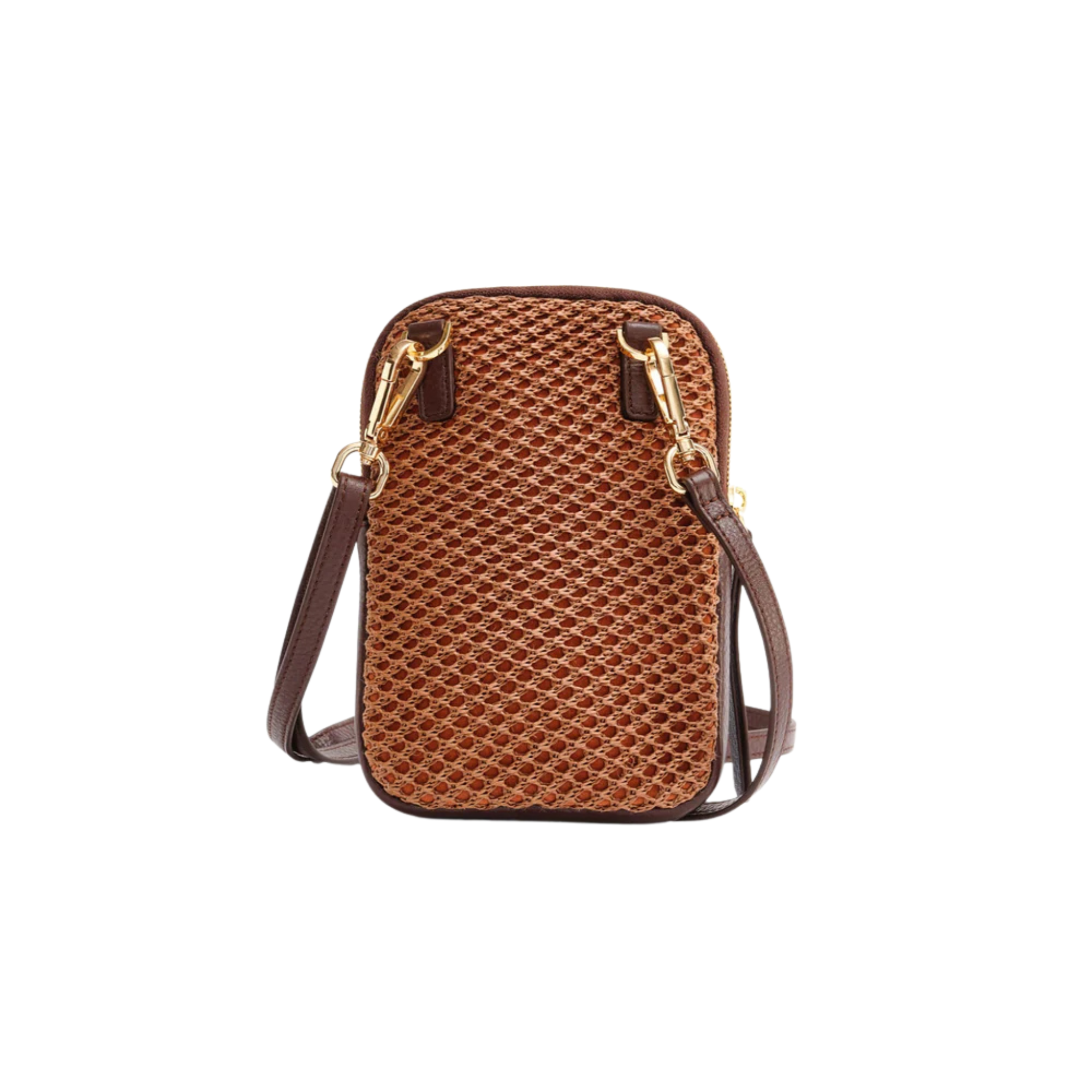 Cassia Phone Bag in Woven-LANDA-Ten Easy Street