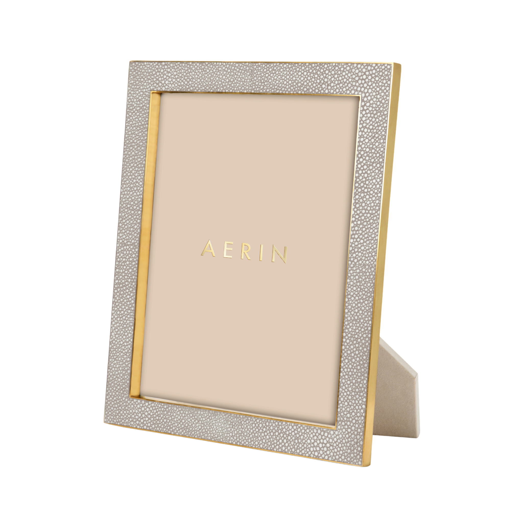 Classic Shagreen Frame 8x10 in Dove-Ten Easy Street