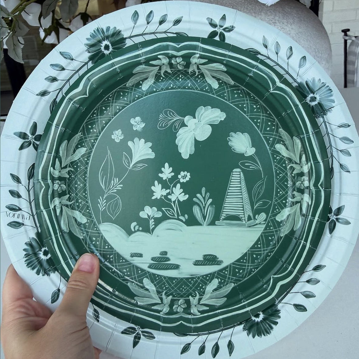 Forest Beachside Pavilion Dessert Plate - 8 pack-Ten Easy Street