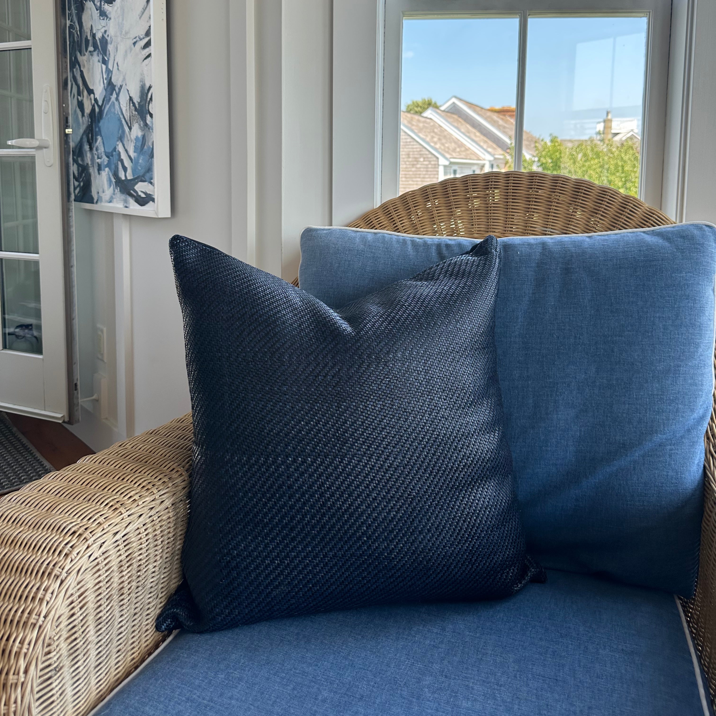 Dark Wash with Cashmere Pillow - Ten Easy Street