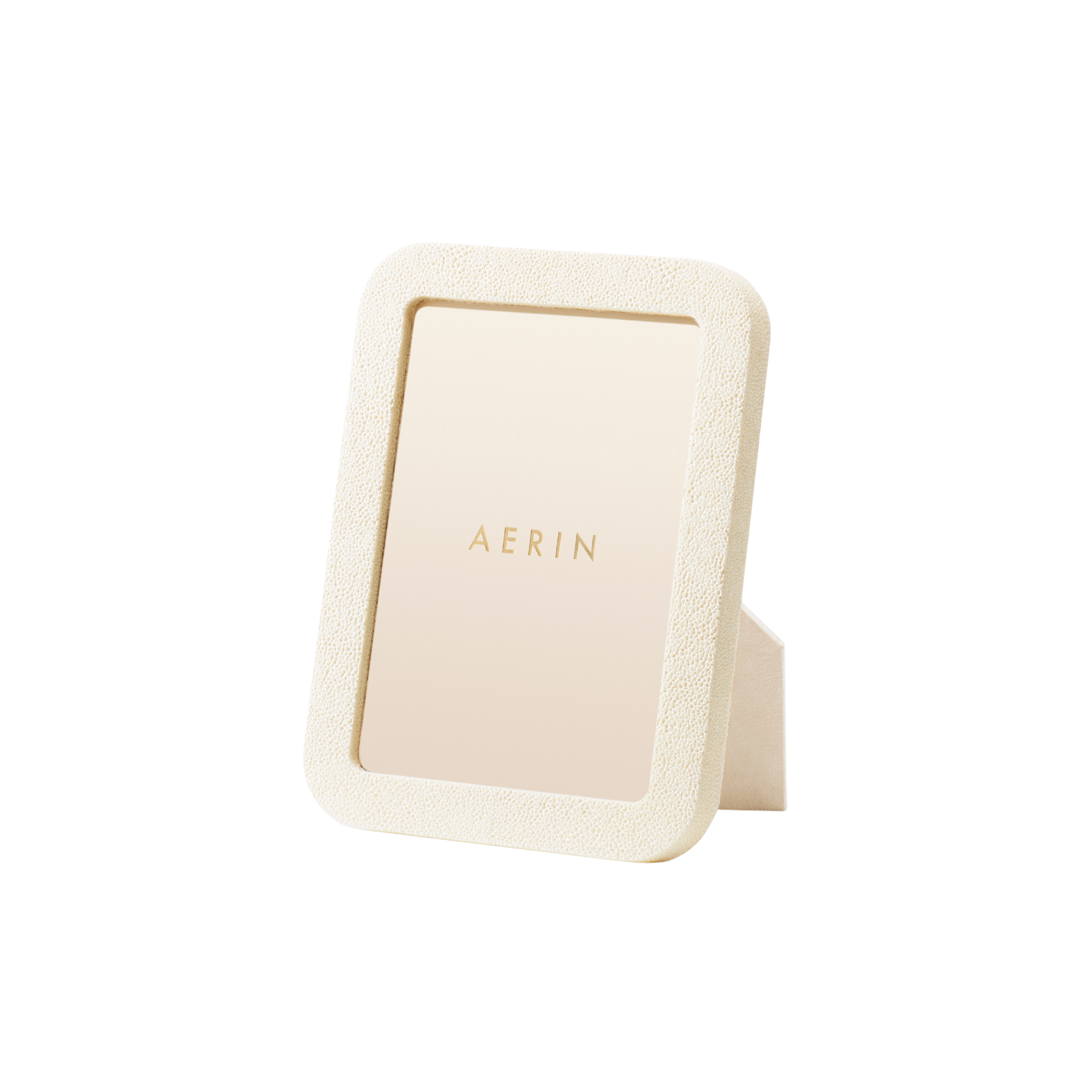 Modern Shagreen Frame 5x7 in Cream-Ten Easy Street