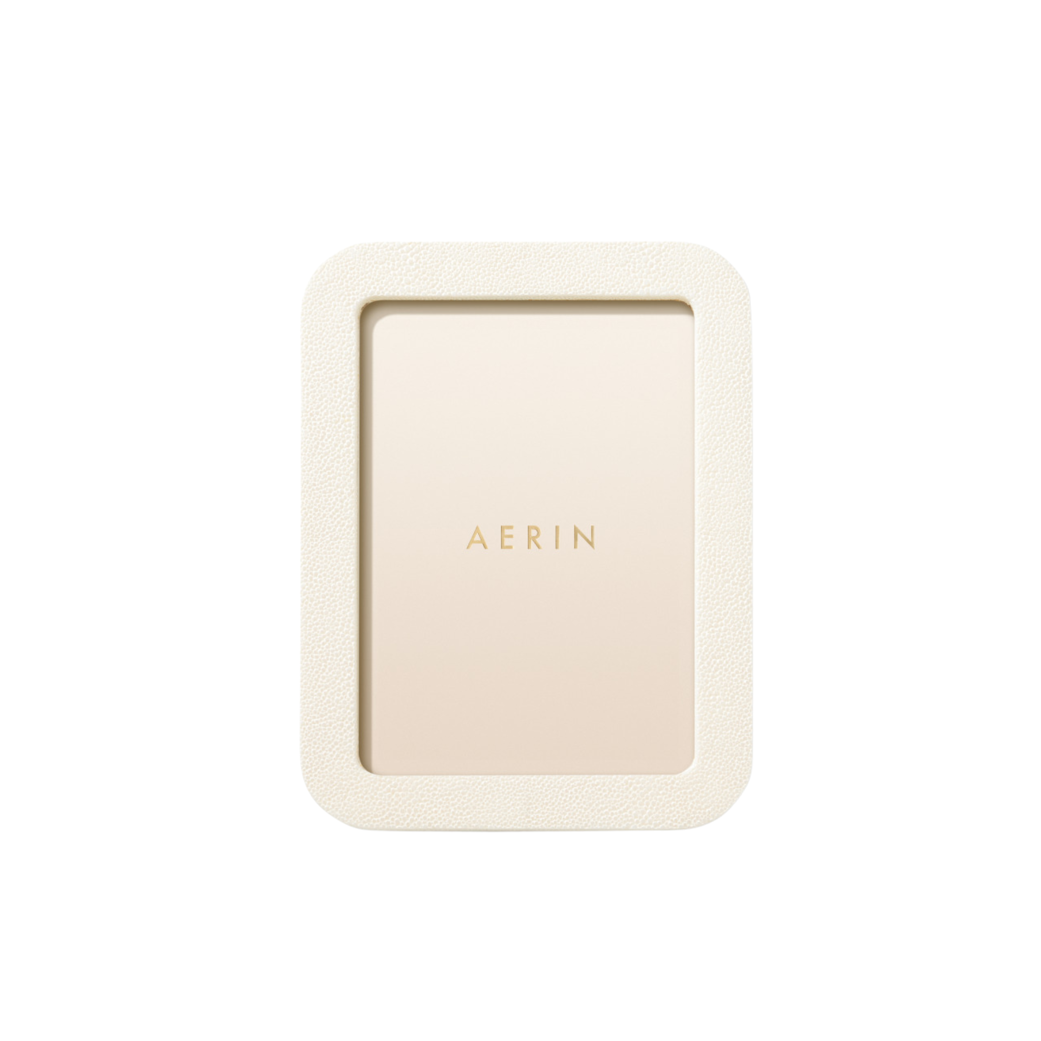Modern Shagreen Frame 5x7 in Cream-Ten Easy Street