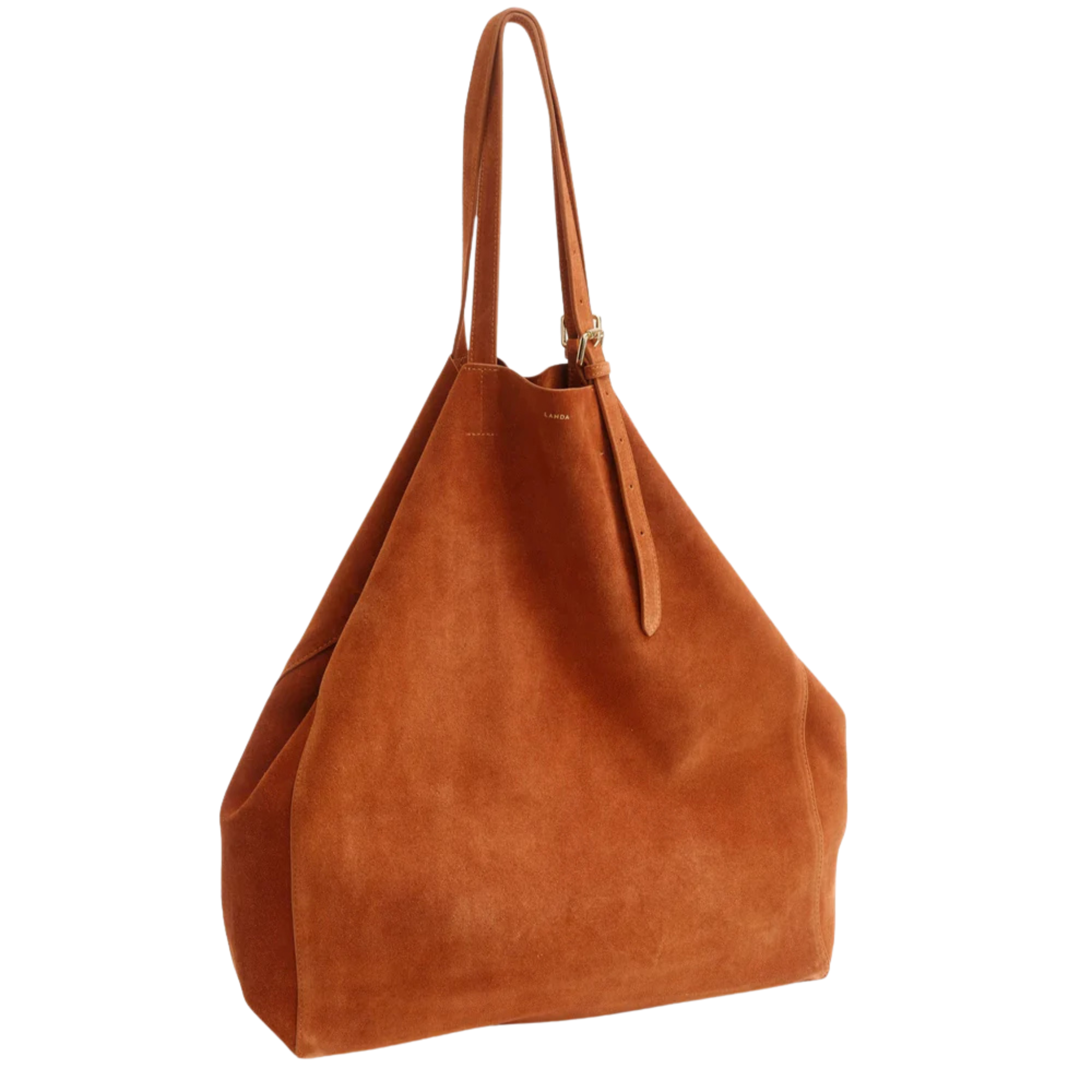 Panama Oversized Shopper in Suede-LANDA-Ten Easy Street