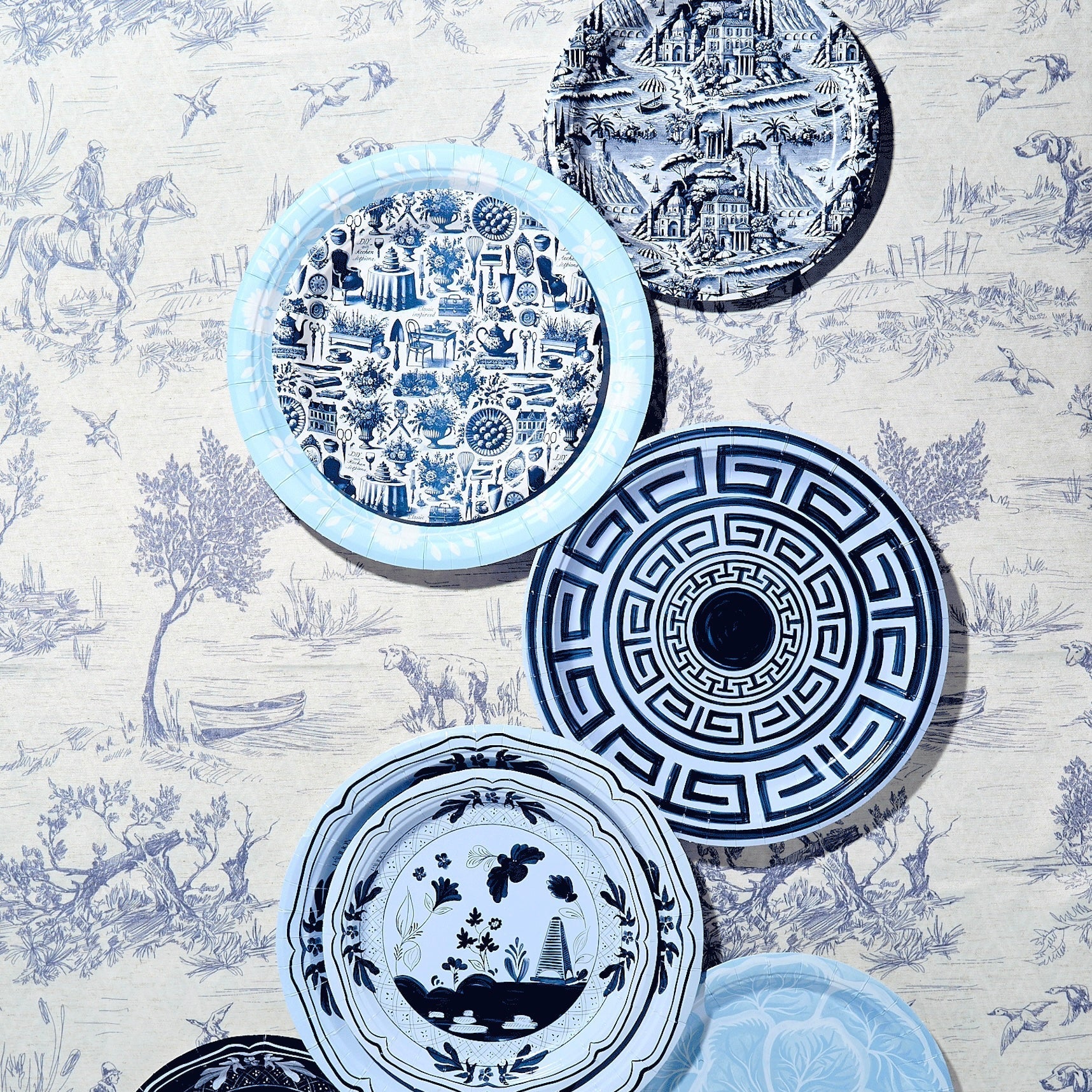 The Martha Dessert Plate - 8 Pack-Ten Easy Street-Ten Easy Street
