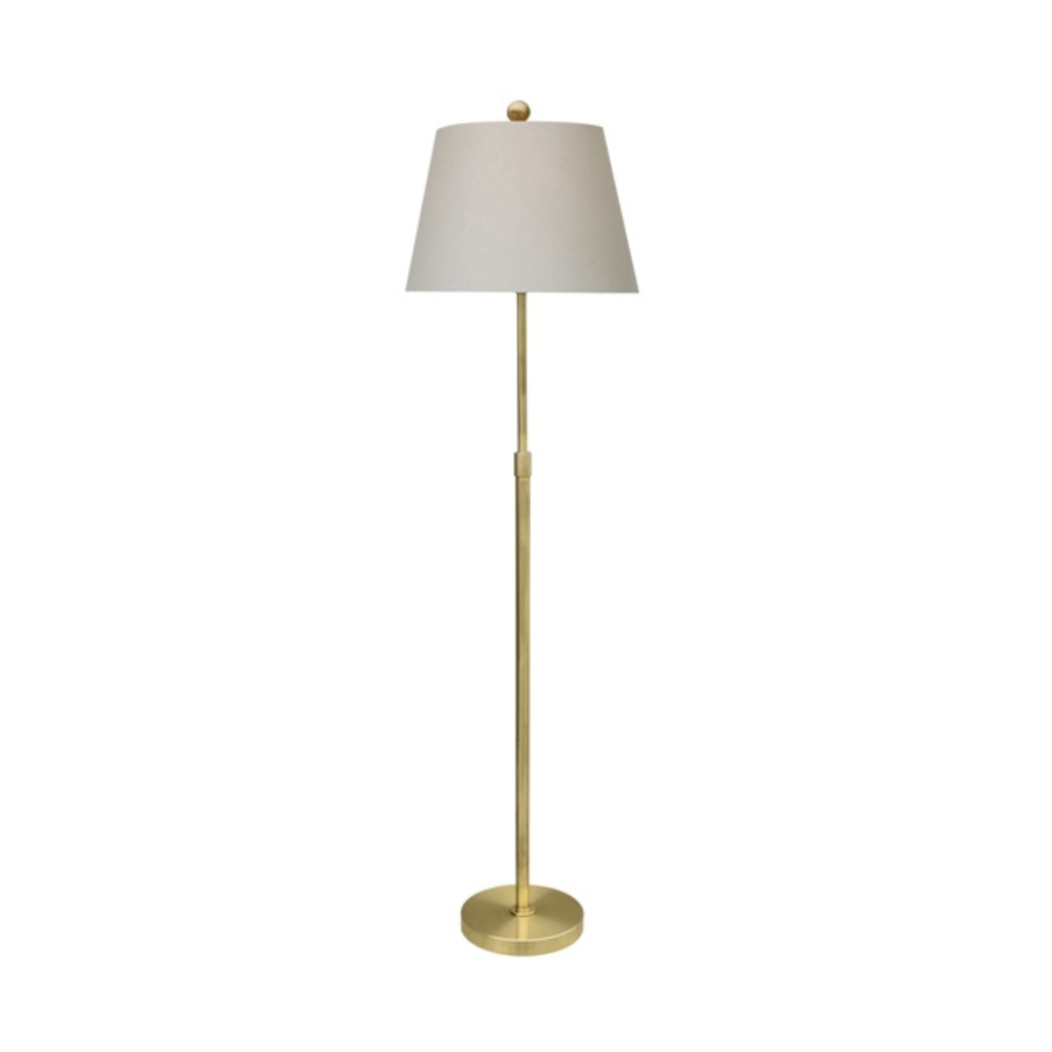 Solid Brass Adjustable Floor Lamp - Ten Easy Street