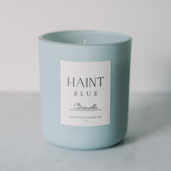 Haint Blue Citronella Candle - TES