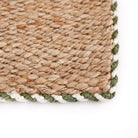 Braided Jute Doormat in Basil - Ten Easy Street