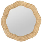 Cooper Classics x Erin Gates Scalloped Linden Round Wall Mirror - Ten Easy Street