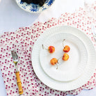 Abigail Pink Ruffled Dinner Napkin - Set of 4-Ten Easy Street