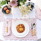 Abigail Pink Scalloped Quilted Placemat-Ten Easy Street