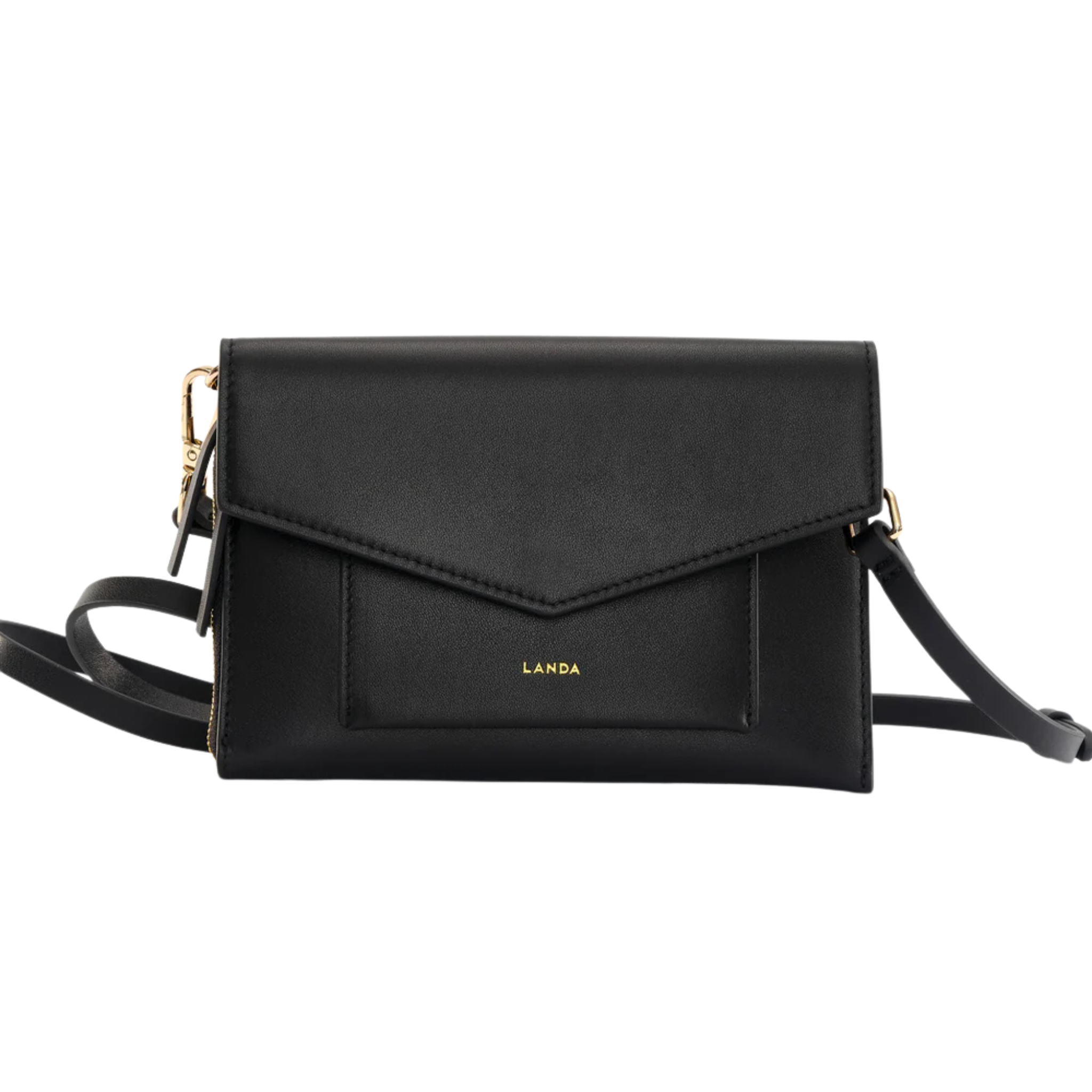 Aliso Structured Phone Bag in Black-LANDA-Ten Easy Street