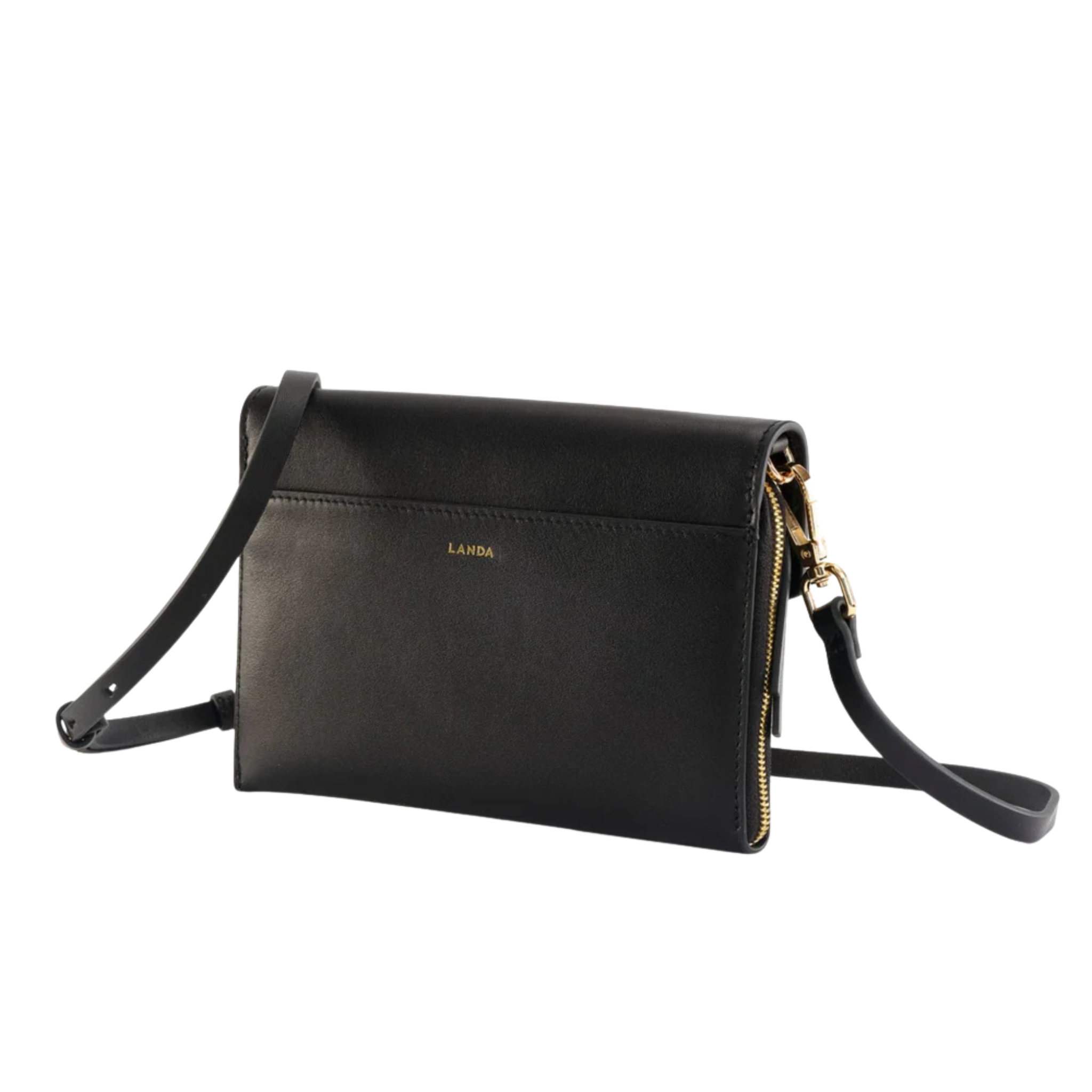 Aliso Structured Phone Bag in Black-LANDA-Ten Easy Street
