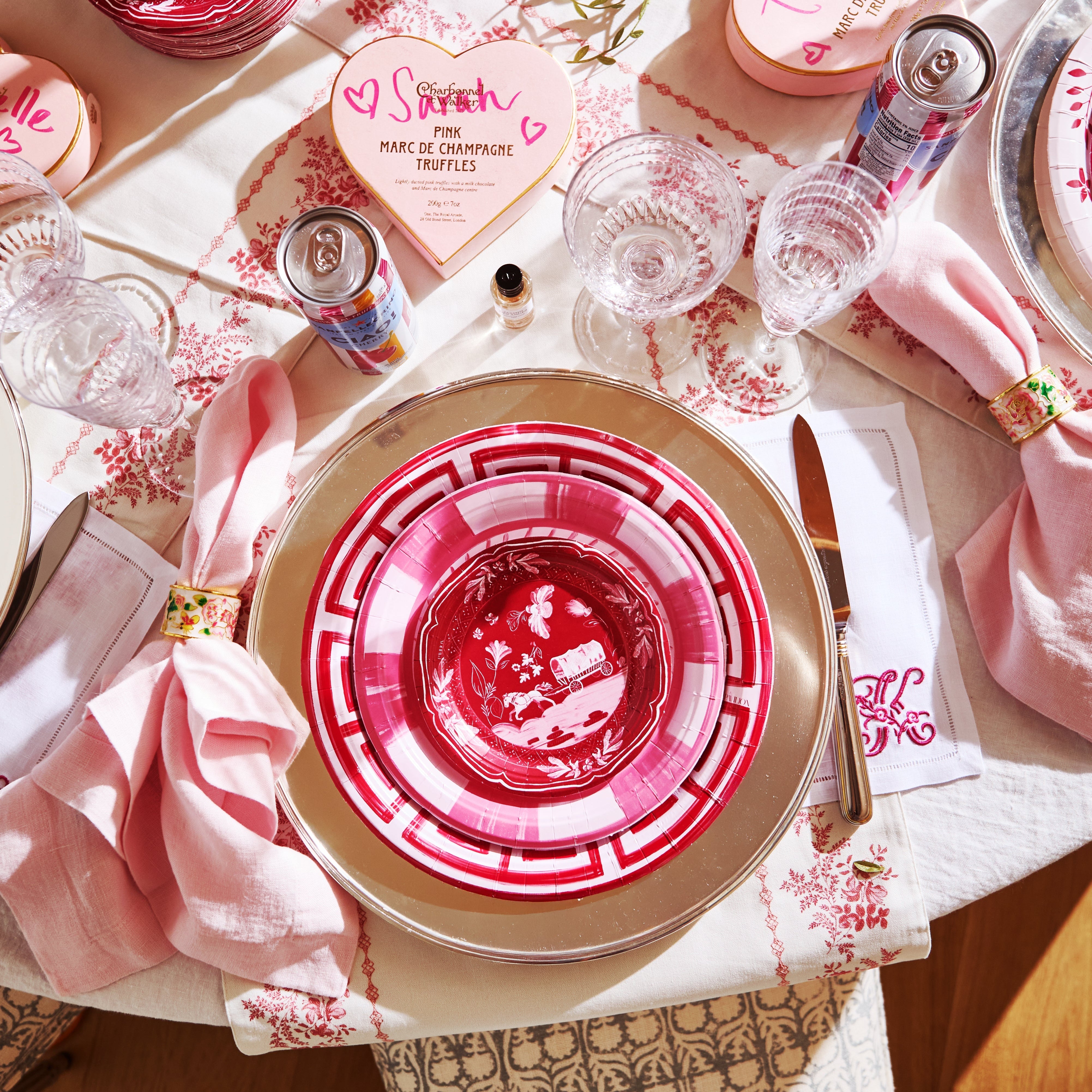 Allie's Tuscaloosa Elephant Dessert Collegiate Paper Plates - 50 pack-Ten Easy Street