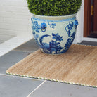 Braided Jute Doormat in Basil - Ten Easy Street