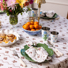 Beatrice Chocolate Ruffled Napkins - Set of 4-Ten Easy Street