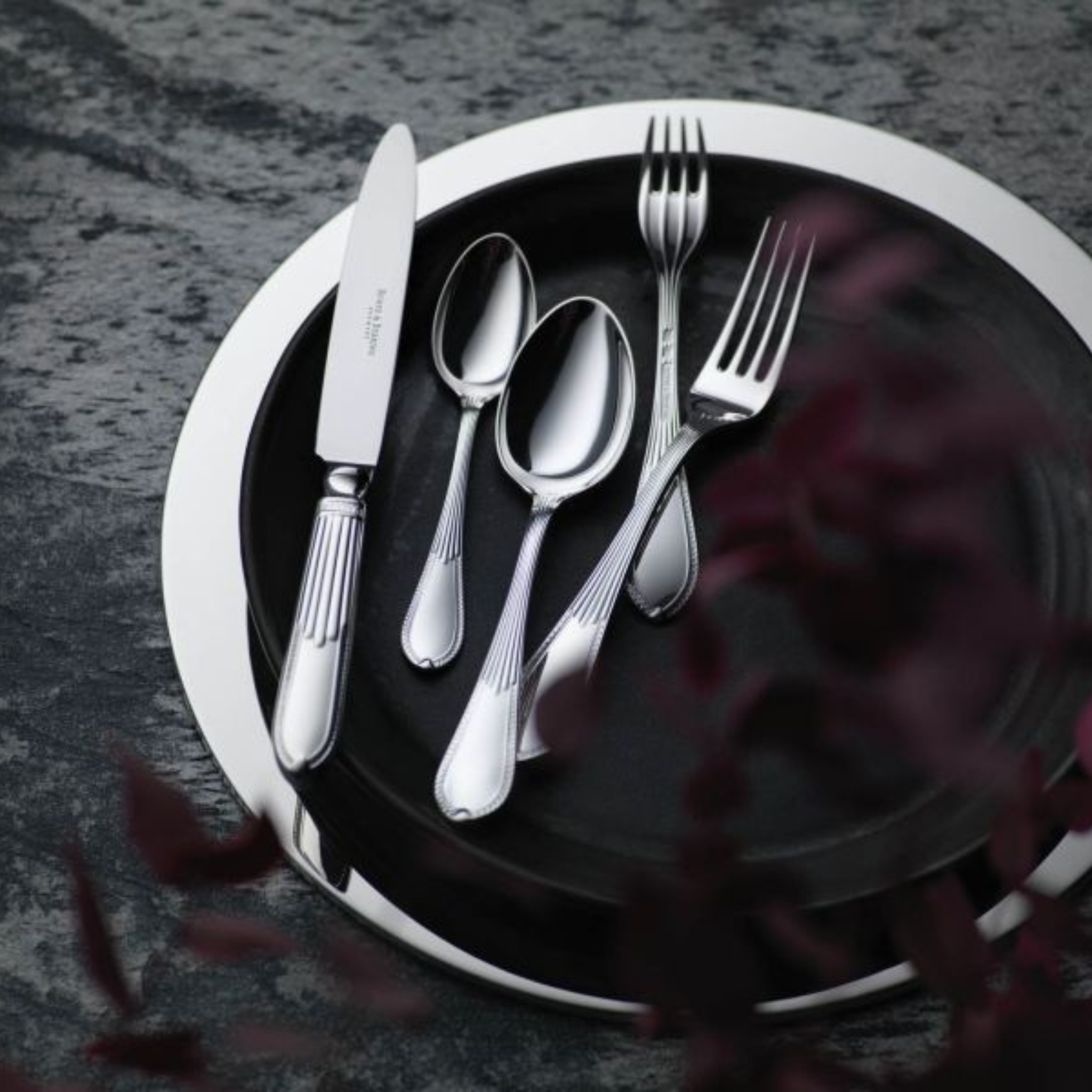 Belvedere 5-Piece Place Setting-RB-Ten Easy Street