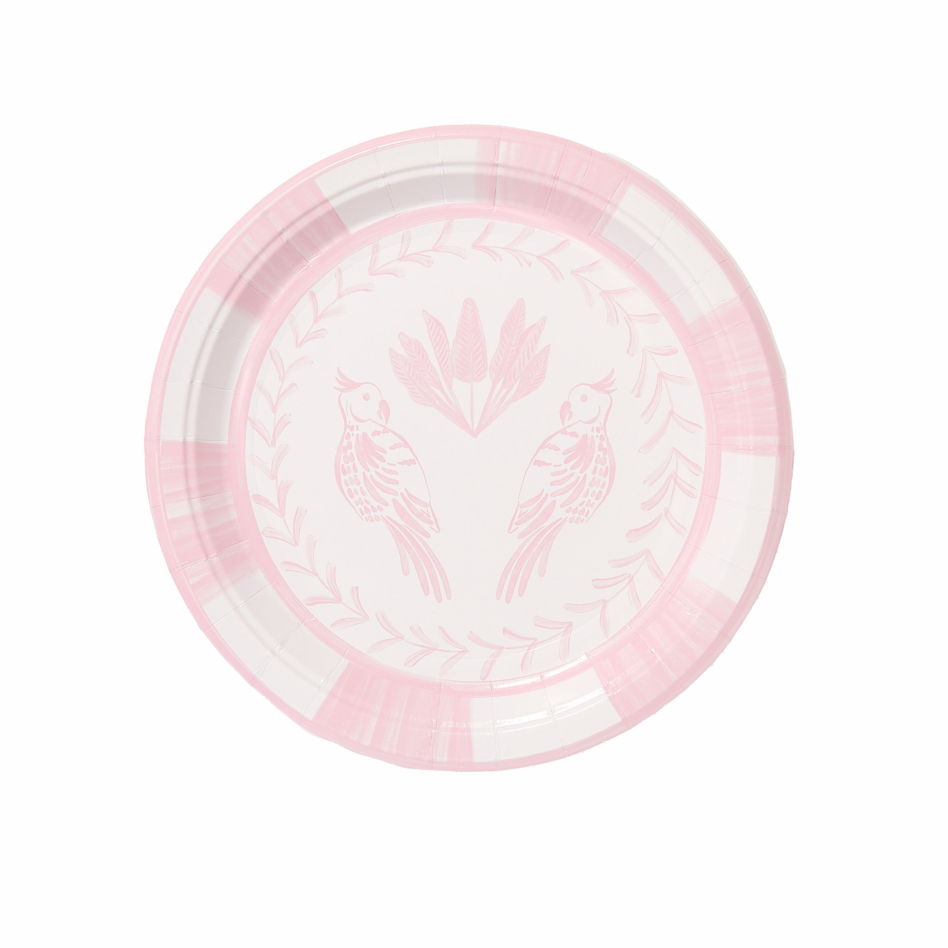 Blush and Ballet Josephine Lovebirds Dessert Plates - 8 pack-Ten Easy Street