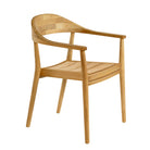 Copenhagen Armchair With Teak Seat - Ten Easy Street