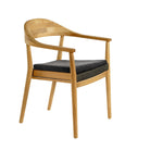 Copenhagen Armchair With Teak Seat - Ten Easy Street