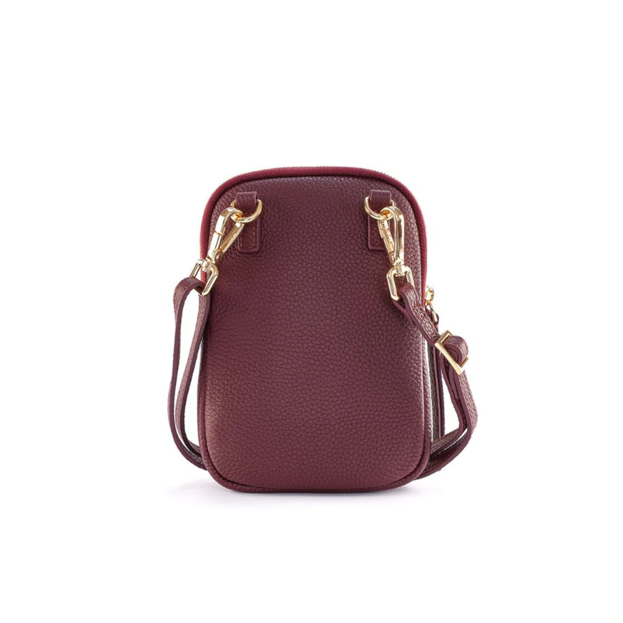 Cassia Phone Bag in Burgundy-LANDA-Ten Easy Street