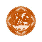 Christie's Austin Cow Dinner Sized Collegiate Paper Plates - 8 Pack-Ten Easy Street