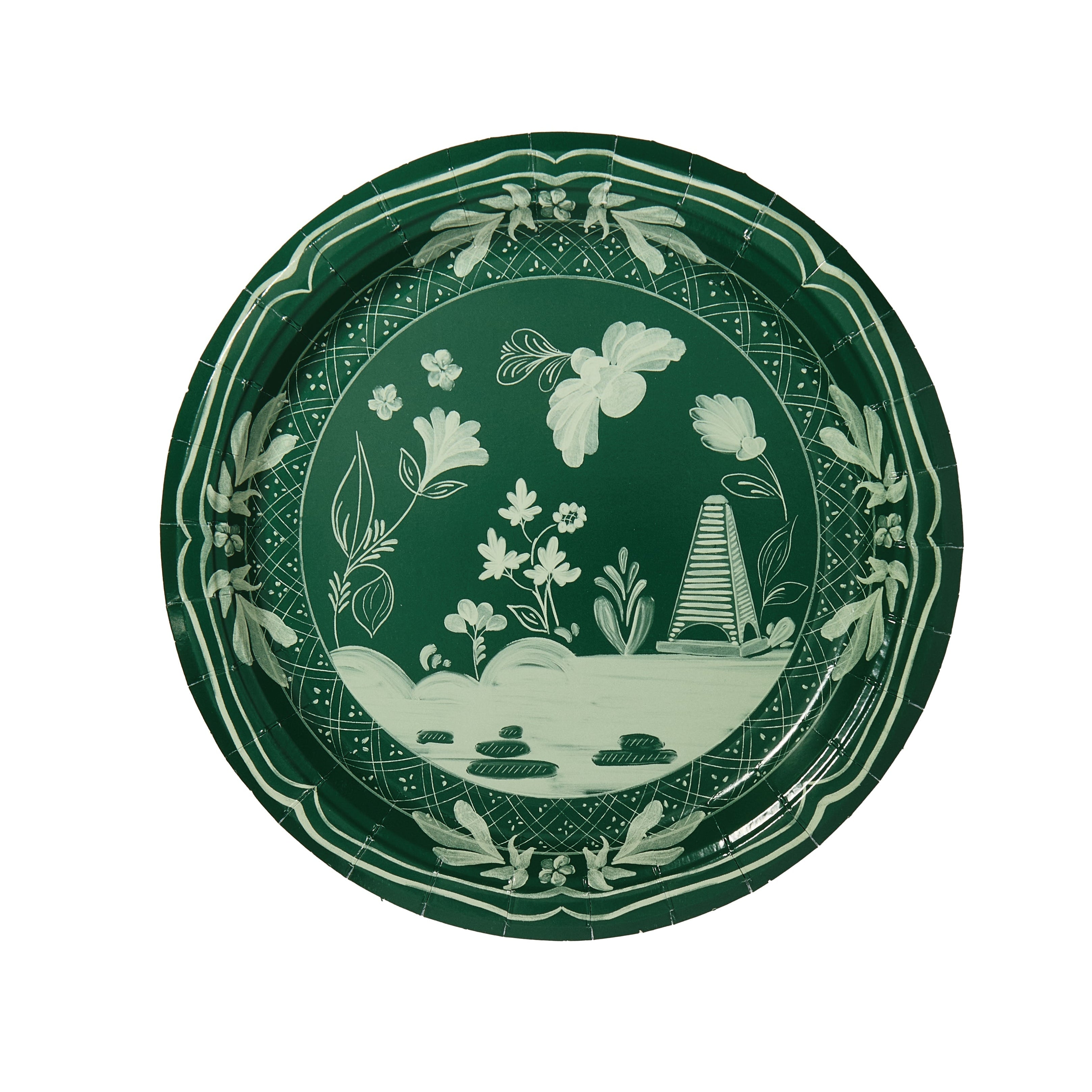 Forest Beachside Pavilion Dessert Plate - 8 pack-Ten Easy Street