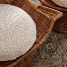 Healdsburg Small Wicker Swivel Chair - TES