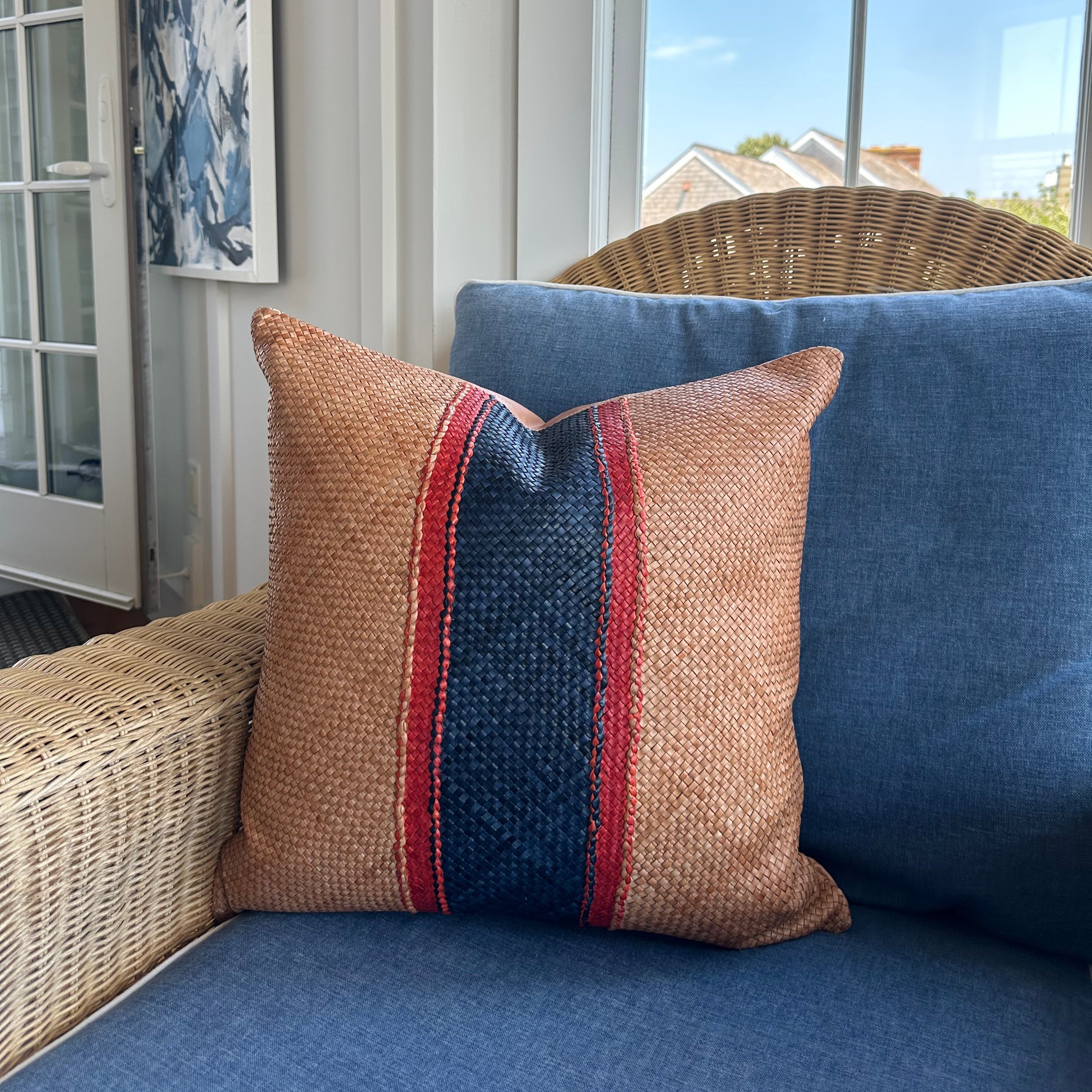 Ribbons Pillow  Ten Easy Street