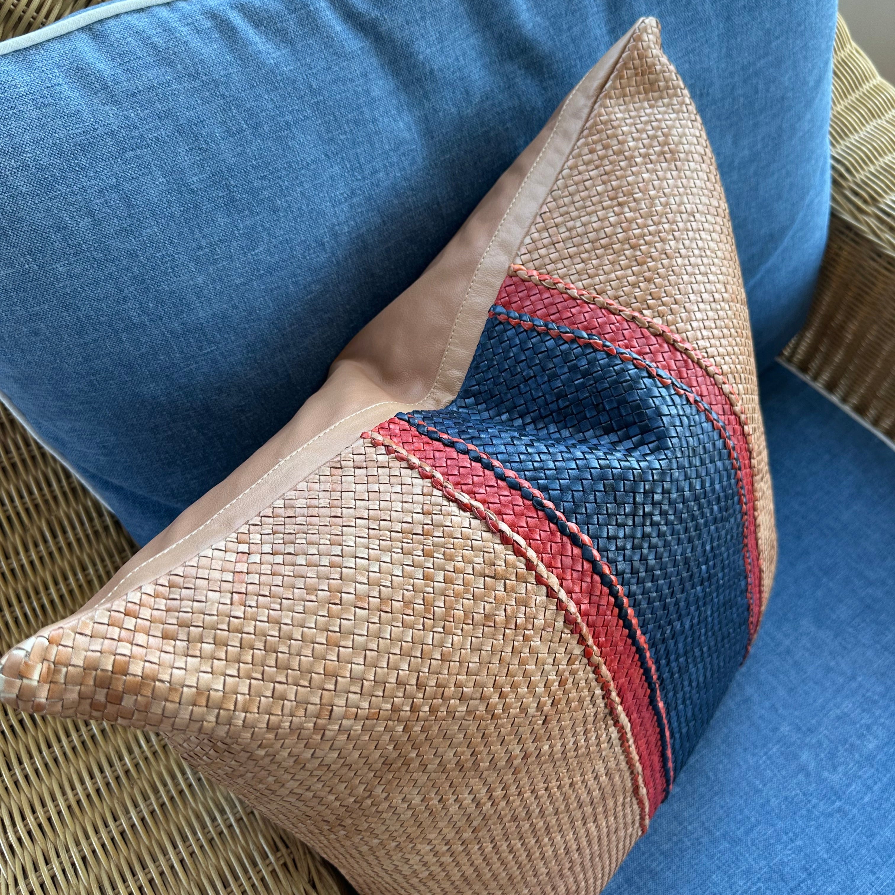 Ribbons Pillow  Ten Easy Street