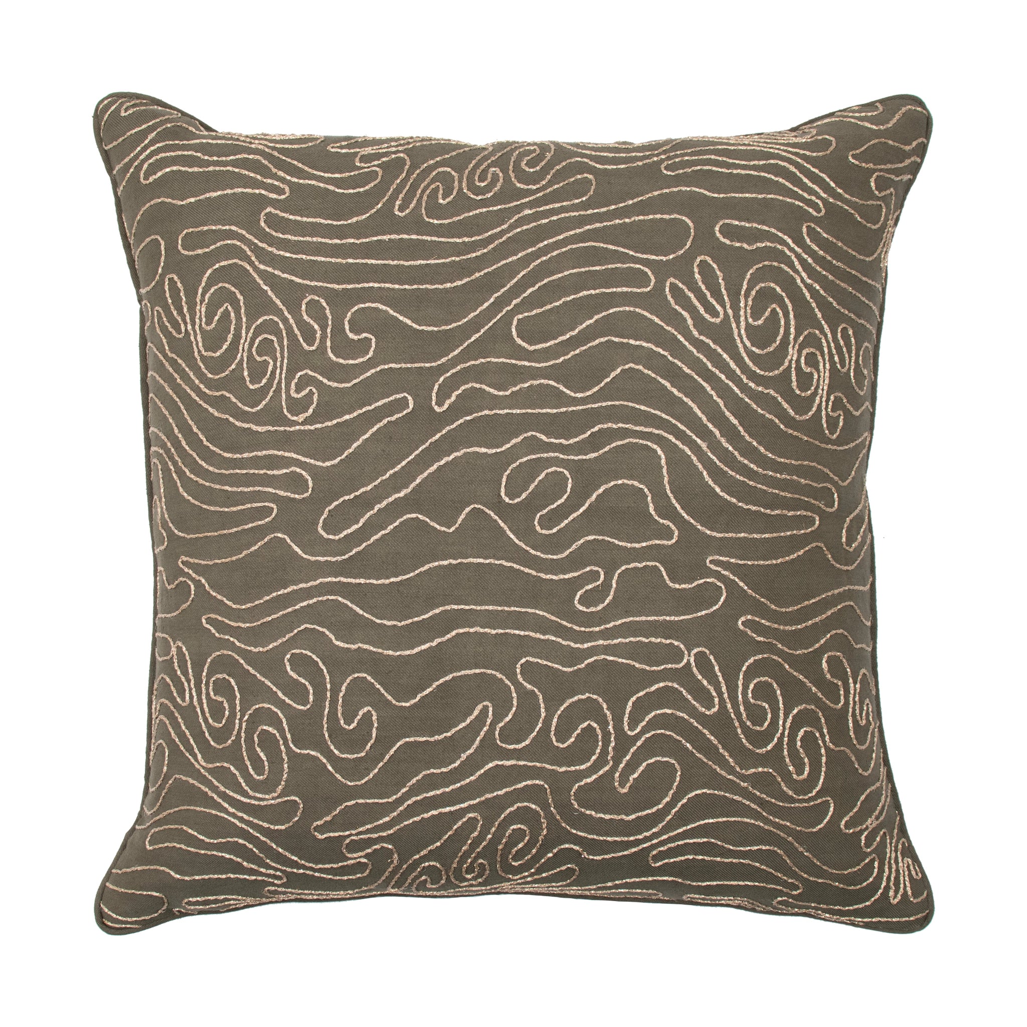 Kalahari Pillow in Olive - Ten Easy Street