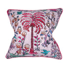 Mighty Jungle Cotton Pillow in Lilac - Ten Easy Street