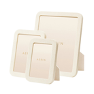 Modern Shagreen Frame 4x6 in Cream-Ten Easy Street