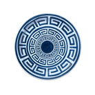 Navy and Sky Greek Key Pavilion Dinner Plates - 8 pack-Ten Easy Street