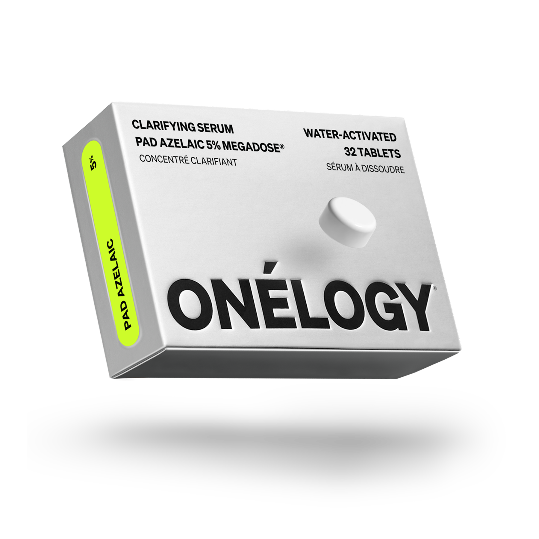 Onélogy skincare product packaging on a white background