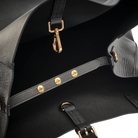 Panama Oversized Shopper in Black-LANDA-Ten Easy Street