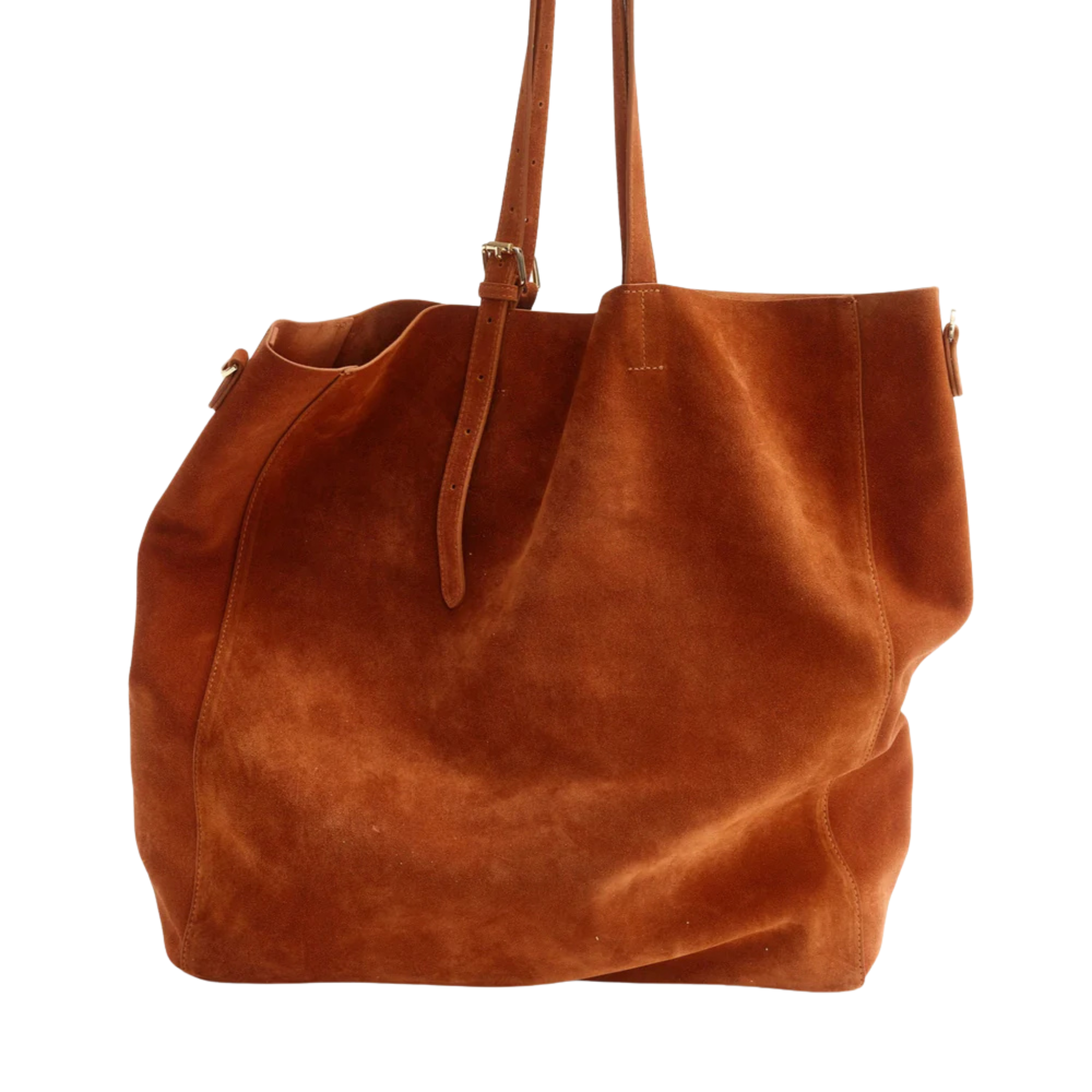 Panama Oversized Shopper in Suede-LANDA-Ten Easy Street
